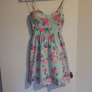 Bluenotes Pastel Floral Dress
